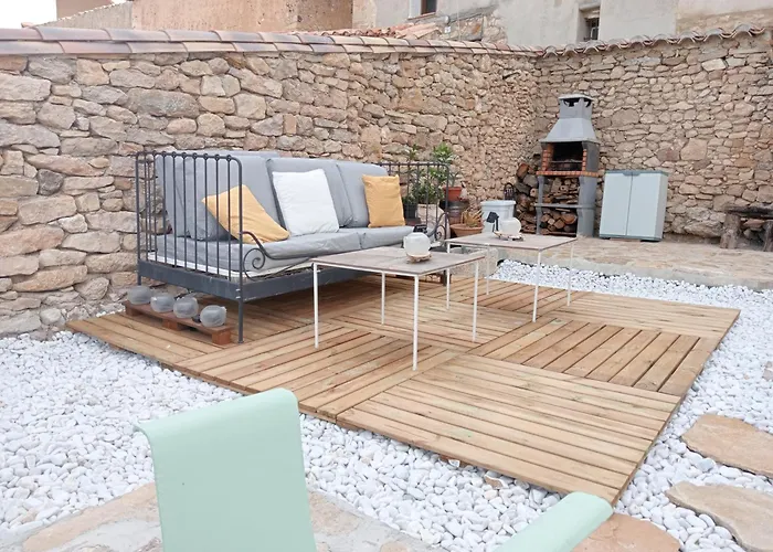 Casa Cantara, 1-patio 2-moreria 3-atico